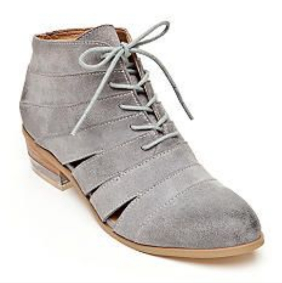 Kensie Aura Leather Ankle Boot Women Size 8m - Picture 12 of 12